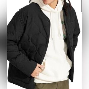 NWOT Original Use Men's Jackets Quilted Black Med